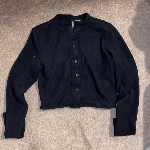 Long sleeve cropped shirt - Picture 1 of 3